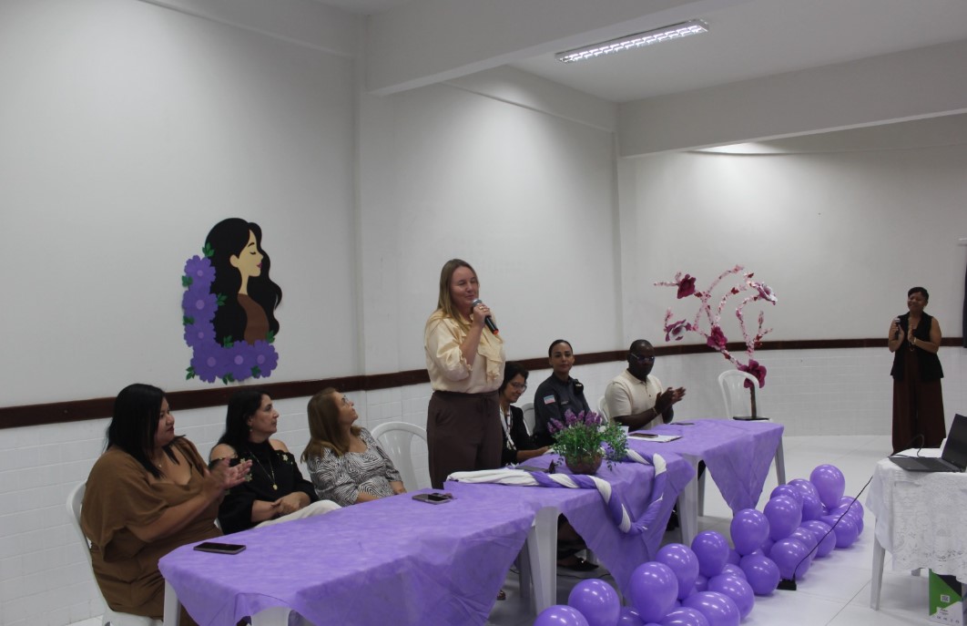 Jaguaré promove primeiro Seminário do Agosto Lilás para debater enfrentamento à violência contra a mulher